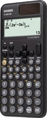 Casio FX-991CW calculadora Bolsillo Calculadora científica Negro, 12 dígitos, Batería