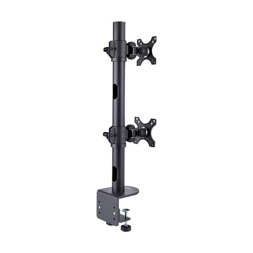 StarTech.com Soporte de Sobremesa para Dos Monitores Apilados Verticalmente de 49" 16:9 o 32:9 - Capacidad de Carga