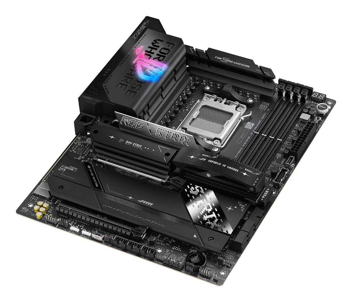 ASUS ROG STRIX X870E-E GAMING WIFI placas base AMD Zócalo AM5 DDR5-SDRAM 4