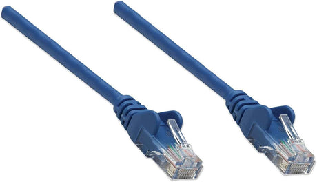 Cable de Red Patch Cat 6  0.5M (1.5F) Utp Azul - Intellinet FullOffice.com