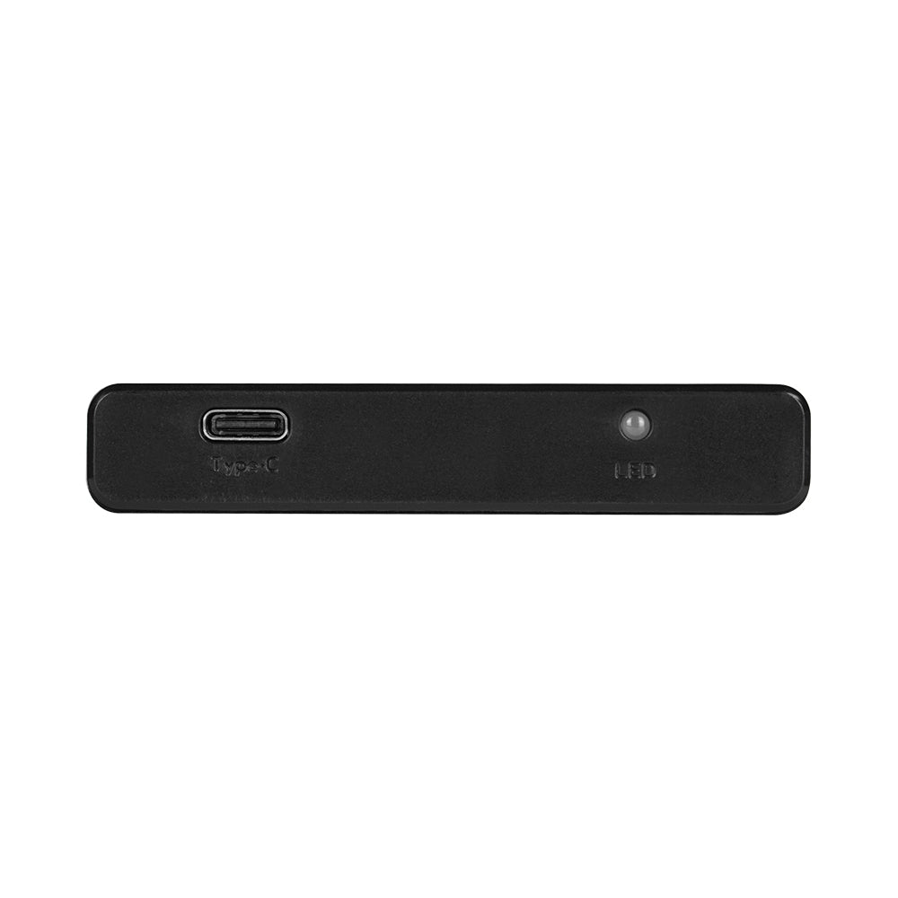 Vorago HDD-202 caja para disco duro externo Cubierta de disco duro/SSD Negro 2.5", SATA, 10 Gbit/s, Conexión USB