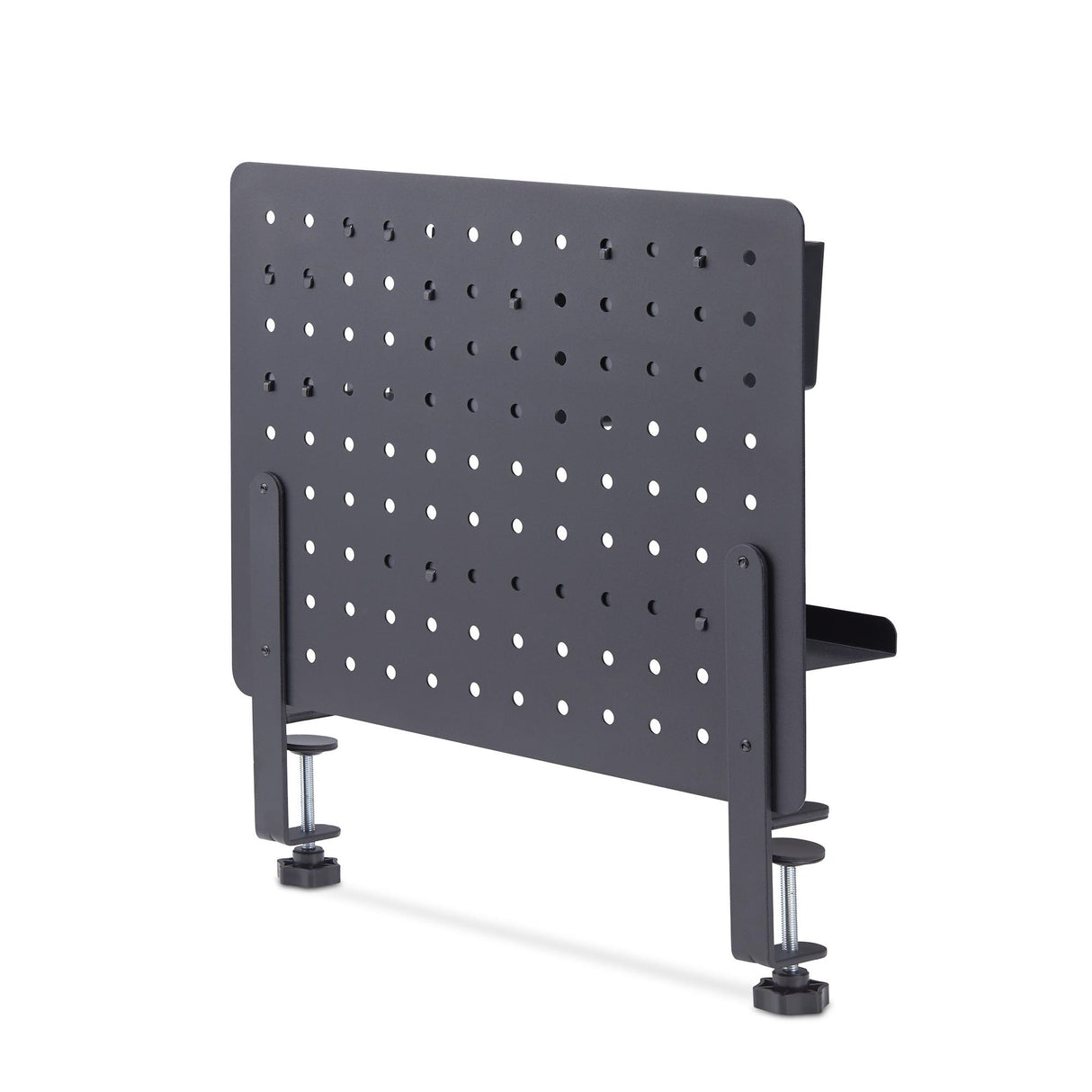StarTech.com Tablero Perforado de Sobremesa con Abrazadera - Panel Perforado Metalico - Organizador de Acero con Accesor