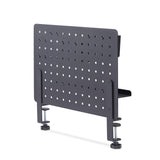 StarTech.com Tablero Perforado de Sobremesa con Abrazadera - Panel Perforado Metalico - Organizador de Acero con Accesor