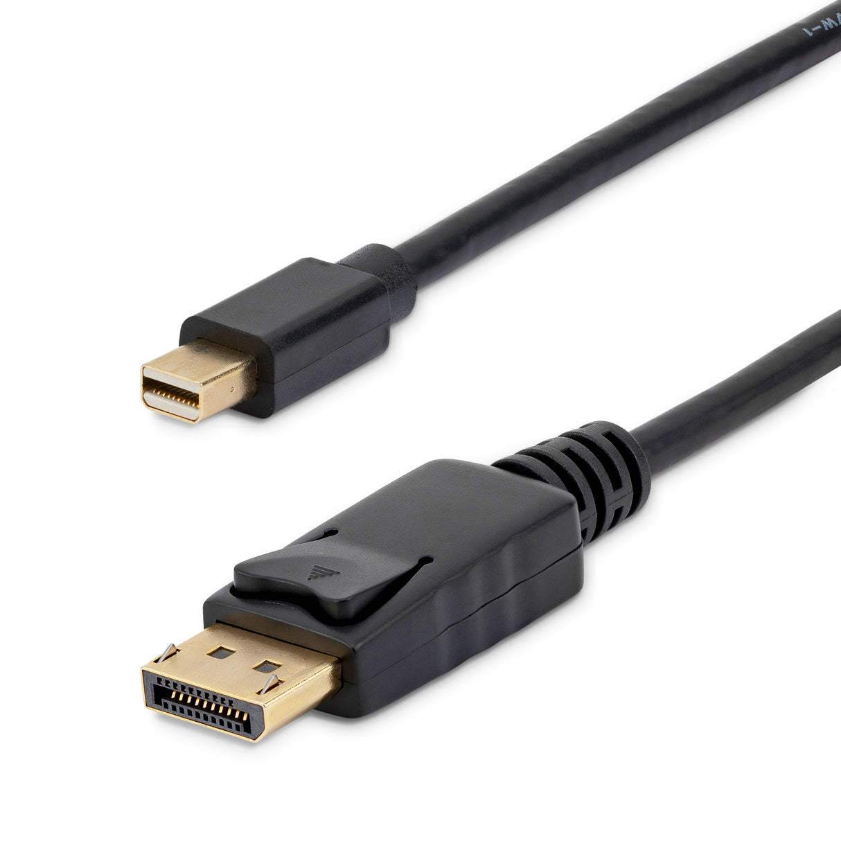StarTech.com Cable de 1,8m Mini DisplayPort a DisplayPort 1.2 - Cable Adaptador Mini DisplayPort a DisplayPort 4K x 2K UHD - Cable para Monitor Mini DP a DP - Blanco Cable Derecho Derecho Oro 1.2