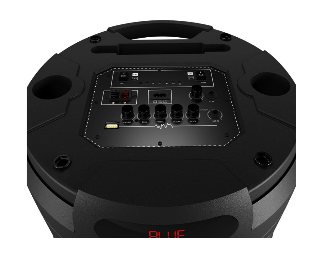 Klip Xtreme KLS-890 altavoz portátil y para fiesta Negro 200 W, 140 W, 20 - 20000 Hz
