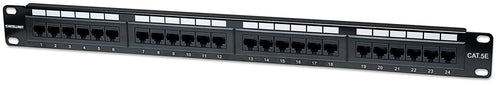 513555 - Intellinet Panel de Parcheo Cat5e paneles de parcheo 10/100/1000Base-T(X) Gigabit Ethernet 24 RJ-45