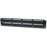 513579 - Intellinet Panel de Parcheo Cat5e paneles de parcheo Ethernet rápido, Gigabit Ethernet 48 RJ-45 Oro