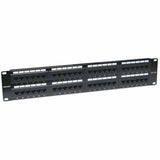 513579 - Intellinet Panel de Parcheo Cat5e paneles de parcheo Ethernet rápido, Gigabit Ethernet 48 RJ-45 Oro