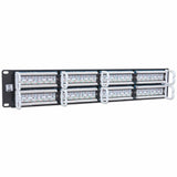 513579 - Intellinet Panel de Parcheo Cat5e paneles de parcheo Ethernet rápido, Gigabit Ethernet 48 RJ-45 Oro