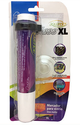 Azor 22125RO marcador 1 pieza(s) Punta de cincel Rojo, Violeta, Blanco, Plástico