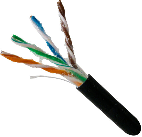 059-485/CMXF, CAT5E CMXF, entierro directo, núcleo inundado de gel, revestimiento de LLDPE, 8 conductores, 24 AWG, cobre