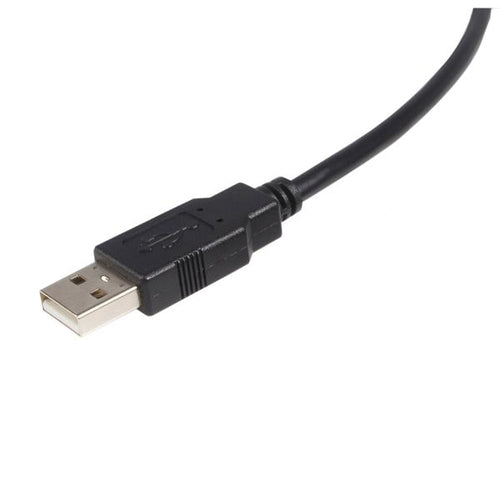 StarTech.com 1 ft High Speed USB 2.0 Cable Cables USB Negro 0,305 m 10 mm