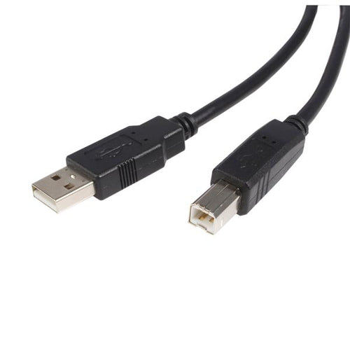 StarTech.com Cable USB de 4,5m para Impresora - 1x USB A Macho - 1x USB B Macho - Adaptador Negro Cables USB USB 2.0 USB