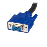 StarTech.com Cable de 3m KVM USB Universal 2 en 1 Teclado Negro 3 m USB USB