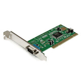 StarTech.com Tarjeta Adaptadora PCI de un Puerto Serie DB9 UART 16550 RS232 - 1x DB9 Macho Tarjetas y adaptadores de int