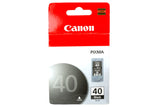 Canon PG-40 Cartucho de Tinta IP1300,1800,1900, MP-140,190 1 pieza(s) Original Negro