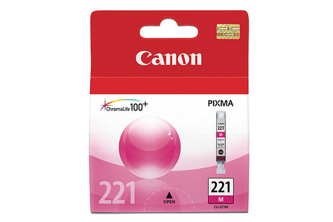 Canon CLI-221M Cartucho de Tinta Tinta a base de pigmentos Impresión por inyección de tinta 1 pieza(s) Original