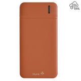 Hune Bateria Portátil "Halcón", 10000 mAh, Polímero de litio, Durazno, AT-POB-PB-051
