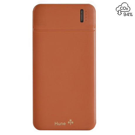 Hune Bateria Portátil "Halcón", 10000 mAh, Polímero de litio, Durazno, AT-POB-PB-051