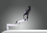 Elgato 10AAN9911 soporte para micrófonos Soporte para micrófono de radiodisfusión, Base para escritorio, Blanco, Metal
