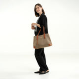Perfect Choice PC-084891 maletín para laptop 39.6 cm (15.6") Bolsa con abertura superior Café, 450 g