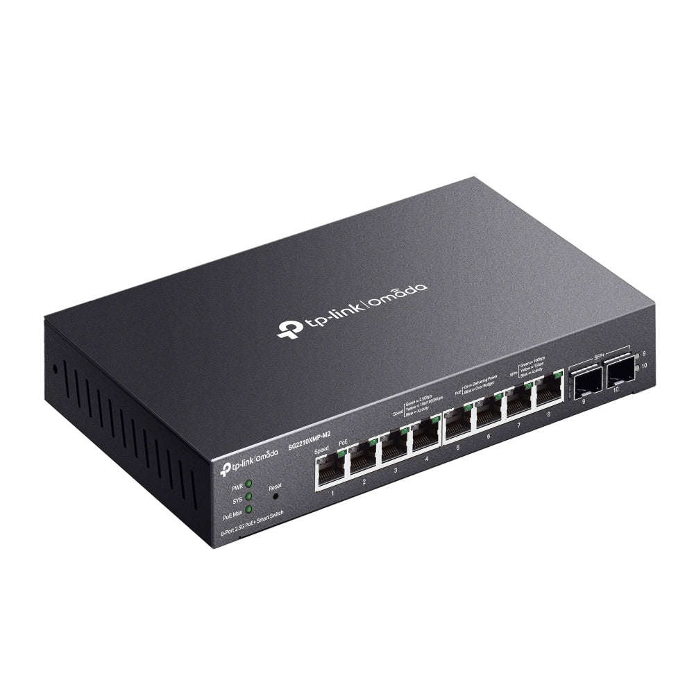 TP-Link Omada SG2210XMP-M2 dispositivo de redes Gestionado L2/L2+ Si Si