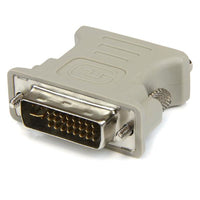StarTech.com Adaptador Conversor DVI-I a VGA - DVI-I Macho - HD15 Hembra - Blanco Cable DVI-I VGA Macho Hembra