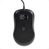 TechZone TZACMOA01 ratón Hogar Ambidiestro USB tipo A IR LED 1200 DPI, Negro