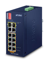 PLANET IFGS-1022HPT switch No administrado Fast Ethernet (10/100) Energía sobre Ethernet (PoE) Azul