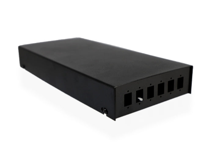 Enson ENS-FOWALLBOX accesorio para rack Panel de gestión de cables, Negro, 1 pieza(s)