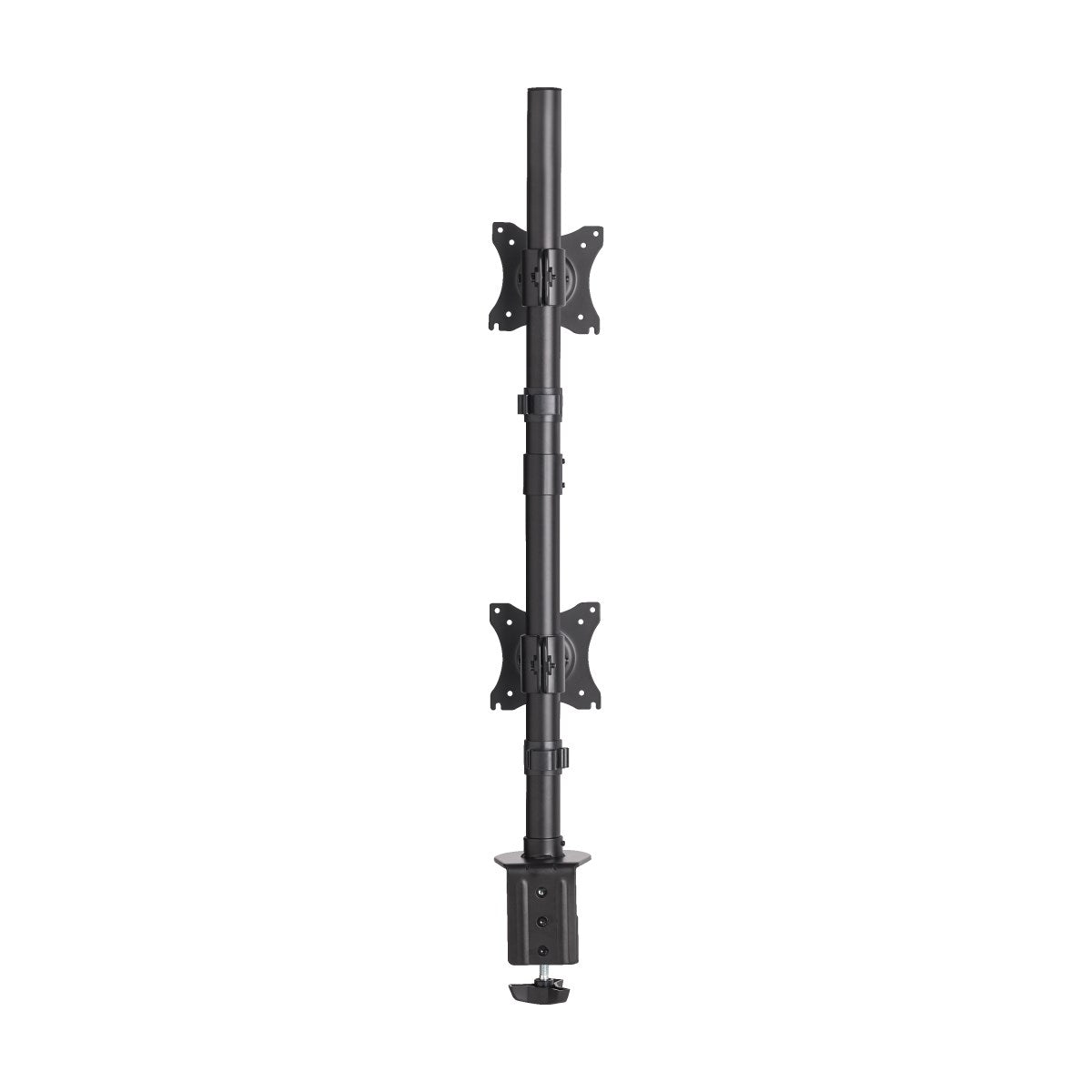 Tripp Lite DDR1527SDC Abrazadera / Soporte de Escritorio Vertical para Doble Pantalla Plana de 15" a 27" Sopor