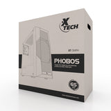 Xtech XT-GMR4 gabinete de computadora Midi Tower Negro, ATX, Micro ATX, SPCC