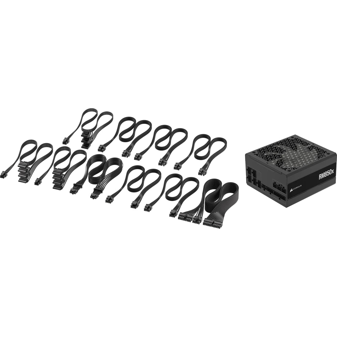 Corsair RM850x unidad de fuente de alimentación 850 W 24-pines ATX ATX Negro, 100 - 240 V, 150 W, 849.6 W
