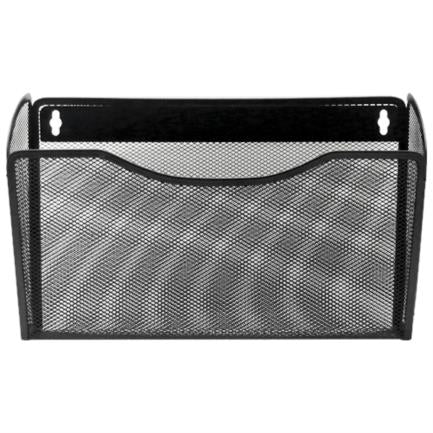 Revistero Nextep De Pared Malla Metalica C/3 - Ne-164P3
