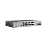 Netis System 18 Port Gigabit Ethernet Switch No administrado Gigabit Ethernet (10/100/1000) Gris, Bidireccional completo