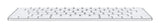 Apple MXCK3MG/A teclado Universal USB + Bluetooth QWERTZ Húngaro Plata, Blanco, Tenkeyless (80 - 87%), Inalámbrico y alá