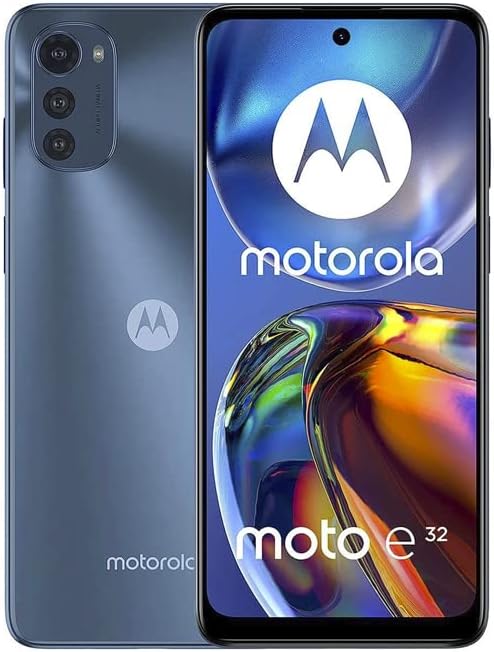 Smartphone Motorola E32 6.5" 64GB/4GB Cámara 16MP+2MP+2MP/8MP Unisoc Android 11 Color Gris