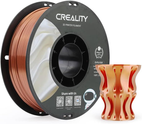 Filamento Creality Cr-Silk 1.75Mm 1Kg Color Rojo Cobre FullOffice.com