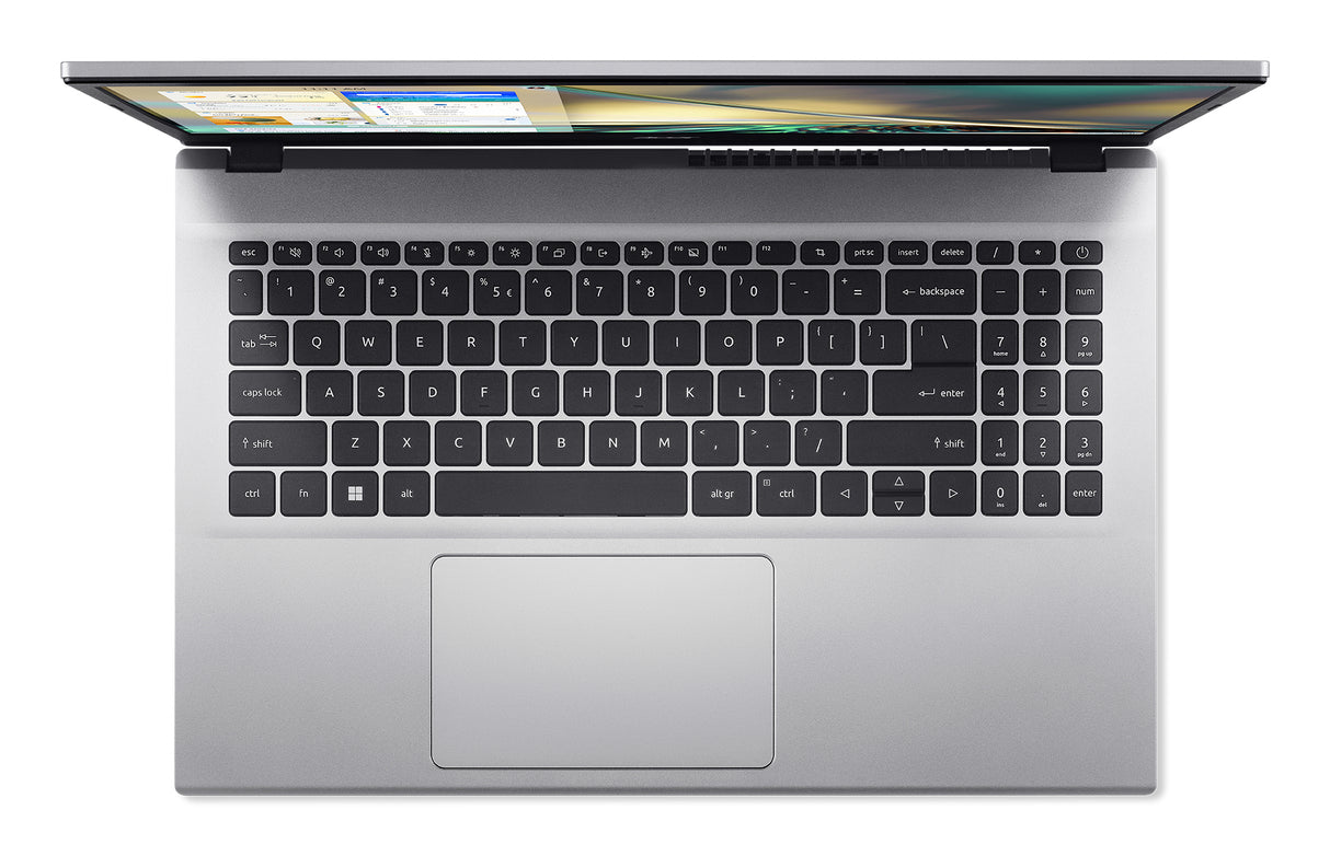 Acer Aspire A315-59-72PU Laptop Portátil Plata Concha 39,6 cm (15.6")