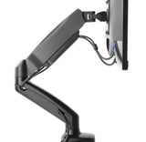 Manhattan Soporte de sobremesa para TV/monitores (Articulado con muelle), para pantallas de 13" a 27", fijación con abra