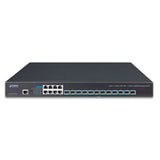 PLANET XGS-6350-12X8TR dispositivo de redes Gestionado L3 Gigabit Ethernet (10/100/1000) 1U Negro, Bidireccional complet