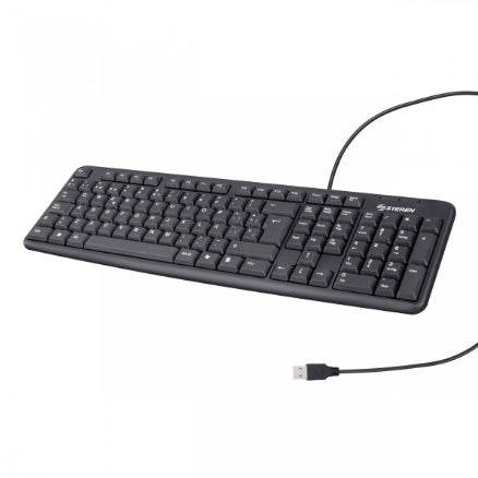 Steren COM-624 teclado Universal USB Negro