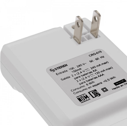 Steren CRG-015 cargador de batería Corriente alterna