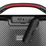 BOCINA VORAGO BSP-440 BLUETOOTH / USB / LUZ FRONTAL RGB / TWS / 20W RMS CON HASTA 5 HRS AUTONOMIA / IPX5