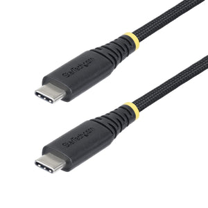 StarTech.com Cable de Carga USB-C de 1m - Cable Cargador USB Tipo C - PD EPR 240W 5A - Durable y Ultra Flexible - Cable 