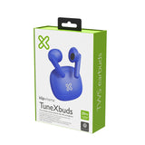 Klip Xtreme TuneXbuds Auriculares Inalámbrico Intra auditivo Llamadas/Música/Deportes/Diario Bluetooth Azul, 50 - 20000 