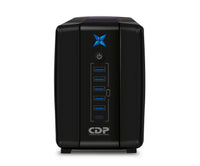 CDP R-UPR508 500VA/250W UPS Interactiva AVR 8 Salidas, 300 Julios, 120 Vac UPS Línea interactiva 0,5 kVA 250 W Seno