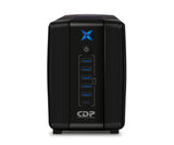 CDP R-UPR508 500VA/250W UPS Interactiva AVR 8 Salidas, 300 Julios, 120 Vac UPS Línea interactiva 0,5 kVA 250 W Seno