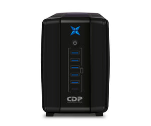 CDP R-UPR508 500VA/250W UPS Interactiva AVR 8 Salidas, 300 Julios, 120 Vac UPS Línea interactiva 0,5 kVA 250 W Seno