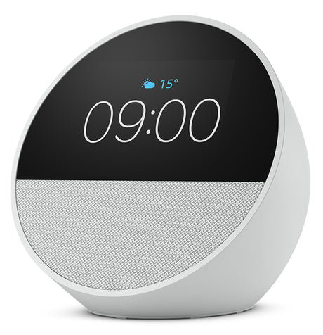 Amazon Echo Spot, Amazon Alexa, Esférico, Blanco, AMAZON ECHO SPOT WHITE